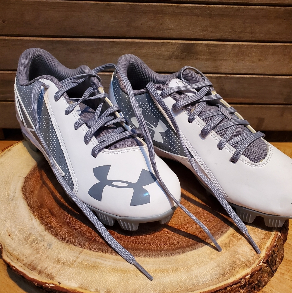 Under Armour kids soccer cleats, shoes